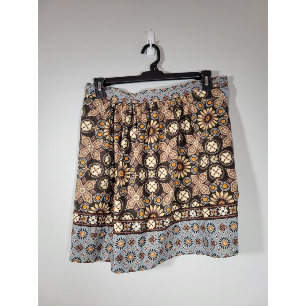 Vera‎ Bradley Half Apron Canyon Brown Blue Orange Design